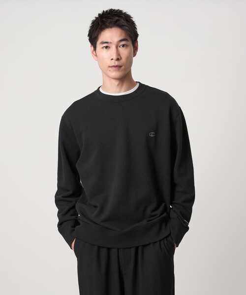 FCRB スウェット クルーネック トップ SOPH. | TRAINING TRACK CREWNECK TOP(M(120-130) BLACK):