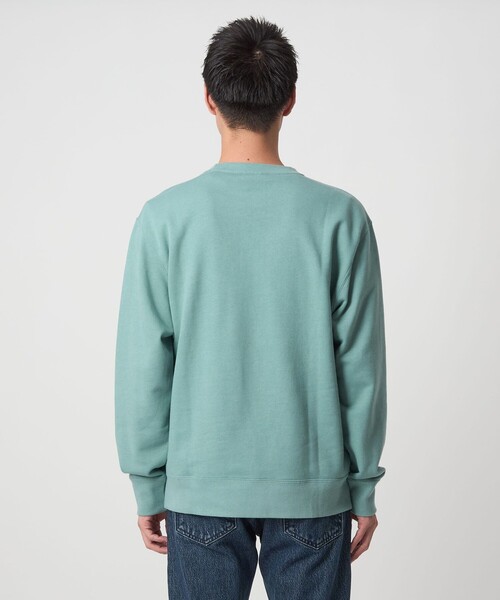 A.PRESSE グリーン クルーネック トレーナー size3 A.PRESSE グリーン クルーネック トレーナー size3 A.PRESSE グリーン