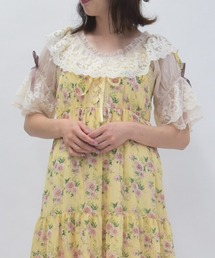 axes femme | シアストライプ×レースＰＯ(Tシャツ/カットソー)