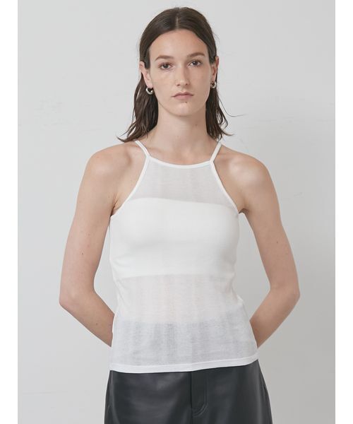 styling/(スタイリング)の「【MILLER×styling/】レイヤード2WAYトップ(Tシャツ/カットソー・レディース・パープル/ホワイト/ブラウン/ブラック・F)」の21枚目の写真