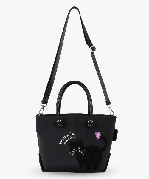 ANNA SUI(アナスイ)の「デイリーTITI 2wayトートバッグ(トートバッグ・レディース・ブラック/ブラウン/パープル・FREE)」の9枚目の写真