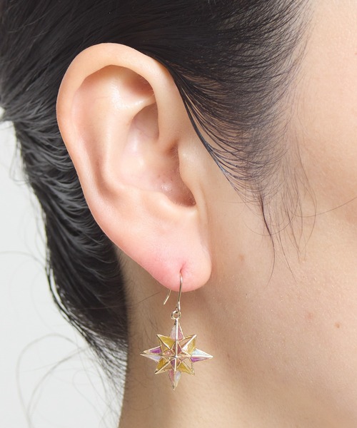 Zoule ゾーラ：MOROCCAN モロッカンシリーズ asterisk ピアス（ピアス