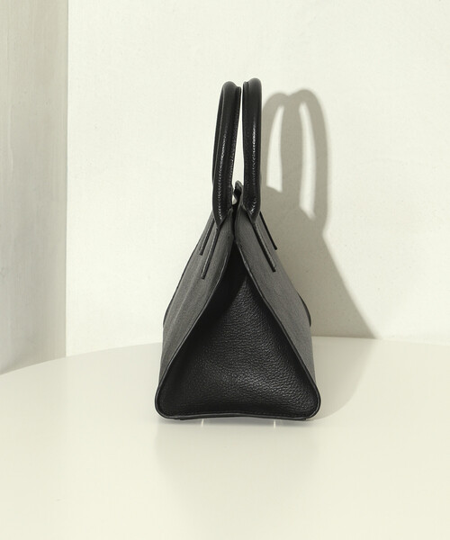 Firsthand（ファーストハンド）の「Firsthand/ファーストハンド レザー ミニボストンバッグ / 牛革 / 撥水レザー（ボストンバッグ・レディース・ブラック・ONE SIZE）」の10枚目の写真