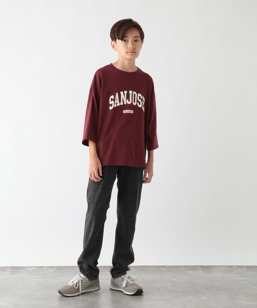 GLOBAL WORK（グローバルワーク）の「スゴラクストレッチスリムパンツ/575625（デニムパンツ・キッズ・ブルー/ブラック系9/ブラック系・130cm/140cm/150cm/160cm）」の17枚目の写真