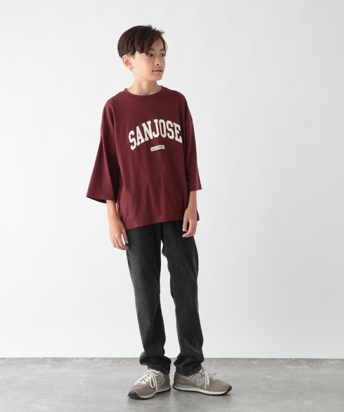 GLOBAL WORK（グローバルワーク）の「スゴラクストレッチスリムパンツ/575625（デニムパンツ・キッズ・ブルー/ブラック系9/ブラック系・130cm/140cm/150cm/160cm）」の18枚目の写真