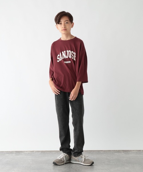 GLOBAL WORK（グローバルワーク）の「スゴラクストレッチスリムパンツ/575625（デニムパンツ・キッズ・ブルー/ブラック系9/ブラック系・130cm/140cm/150cm/160cm）」の19枚目の写真