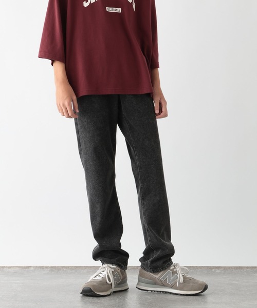 GLOBAL WORK（グローバルワーク）の「スゴラクストレッチスリムパンツ/575625（デニムパンツ・キッズ・ブルー/ブラック系9/ブラック系・130cm/140cm/150cm/160cm）」の22枚目の写真