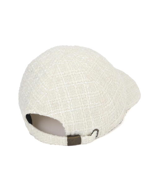 JILL by JILL STUART(ジルバイジルスチュアート)の「◇キラツイードキャップ(キャップ・レディース・ブラック/ホワイト・FREE)」の18枚目の写真