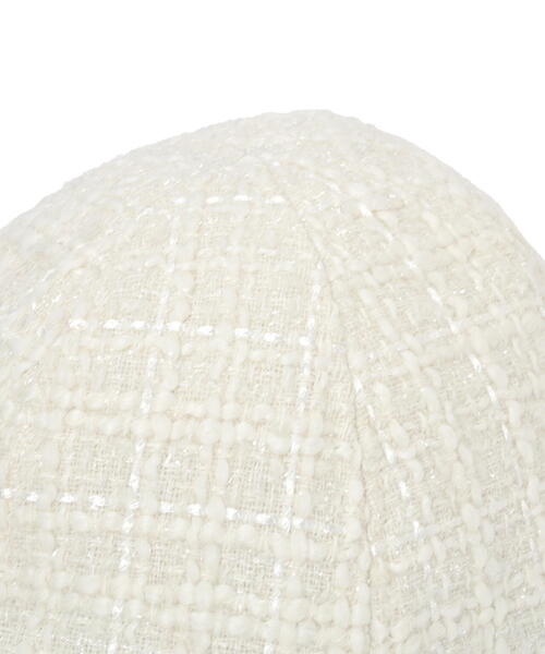 JILL by JILL STUART(ジルバイジルスチュアート)の「◇キラツイードキャップ(キャップ・レディース・ブラック/ホワイト・FREE)」の19枚目の写真
