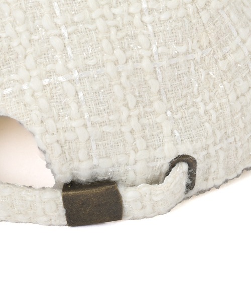 JILL by JILL STUART(ジルバイジルスチュアート)の「◇キラツイードキャップ(キャップ・レディース・ブラック/ホワイト・FREE)」の15枚目の写真