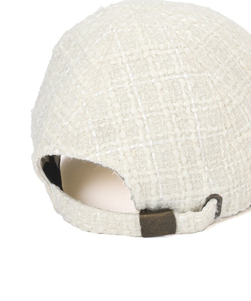 JILL by JILL STUART(ジルバイジルスチュアート)の「◇キラツイードキャップ(キャップ・レディース・ブラック/ホワイト・FREE)」の14枚目の写真