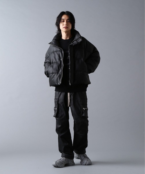 DANKE SCHON（ダンケシェーン）の「DankeSchon/ダンケシェーン/COATING SHORT BLOUSON（ブルゾン・メンズ・ブラック・S/M/L）」の9枚目の写真