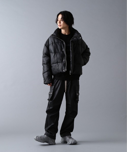 DANKE SCHON（ダンケシェーン）の「DankeSchon/ダンケシェーン/COATING SHORT BLOUSON（ブルゾン・メンズ・ブラック・S/M/L）」の10枚目の写真