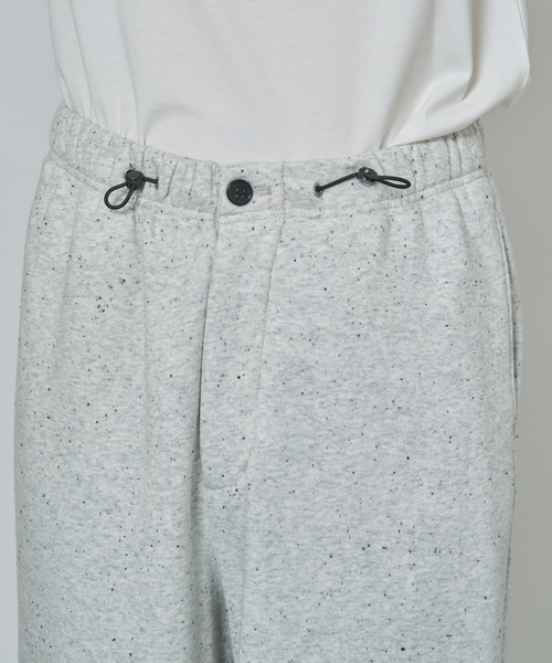 B.C STOCK（ベーセーストック）の「【Deux Allures/ドゥ アリュール】ウラキモウネップ ワイドスウェットパンツ（スウェットパンツ・メンズ・ライトグレー/アイボリー/チャコールグレー・FREE）」の8枚目の写真