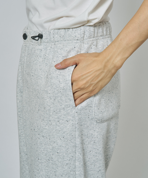 B.C STOCK（ベーセーストック）の「【Deux Allures/ドゥ アリュール】ウラキモウネップ ワイドスウェットパンツ（スウェットパンツ・メンズ・ライトグレー/アイボリー/チャコールグレー・FREE）」の9枚目の写真