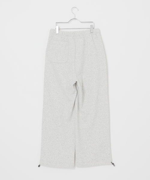 B.C STOCK（ベーセーストック）の「【Deux Allures/ドゥ アリュール】ウラキモウネップ ワイドスウェットパンツ（スウェットパンツ・メンズ・ライトグレー/アイボリー/チャコールグレー・FREE）」の16枚目の写真