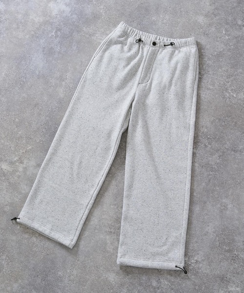 B.C STOCK（ベーセーストック）の「【Deux Allures/ドゥ アリュール】ウラキモウネップ ワイドスウェットパンツ（スウェットパンツ・メンズ・ライトグレー/アイボリー/チャコールグレー・FREE）」の22枚目の写真