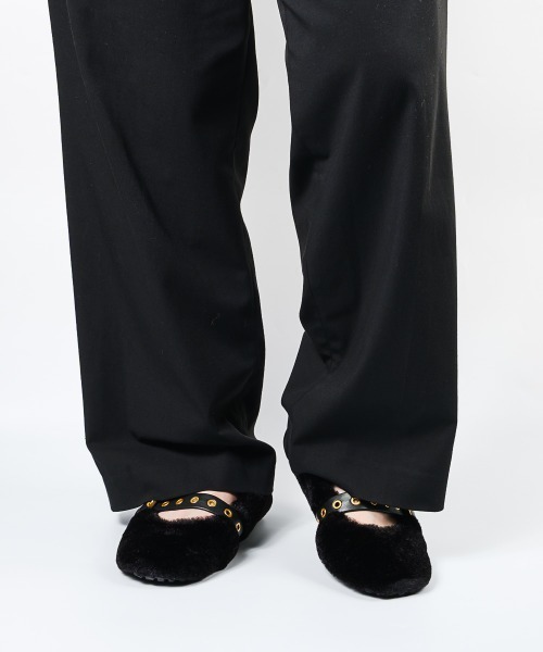 STEVE MADDEN（スティーブマデン）の「ファーメリージェーン/S.MADDEN TOASTY-VA（パンプス・レディース・ナチュラル/ブラック・22.5cm/23.0cm/23.5cm/23.5-24/24.0cm/24.5cm）」の3枚目の写真