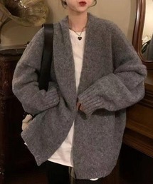 ルーズニットカーディガン