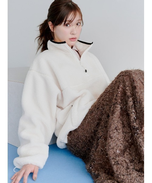 ハーフジッププルオーバー（Tシャツ/カットソー）｜SNIDEL
