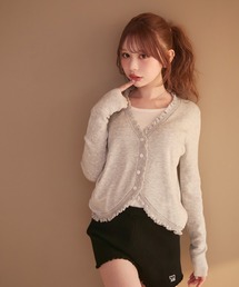 TITTY&CO.（ティティーアンドコー）の「リブニットパンツ（その他パンツ）」