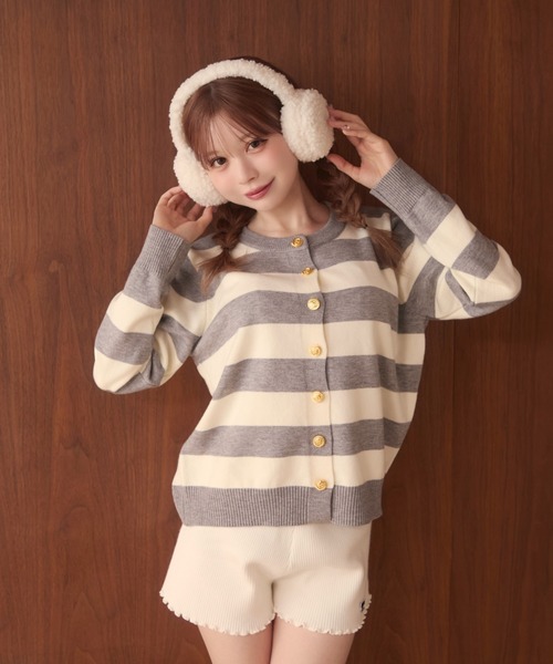 TITTY&CO.（ティティーアンドコー）の「リブニットパンツ（その他パンツ・レディース・ブラック/ホワイト・FREE）」の16枚目の写真