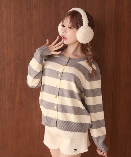 TITTY&CO.（ティティーアンドコー）の「リブニットパンツ（その他パンツ・レディース・ブラック/ホワイト・FREE）」の14枚目の写真