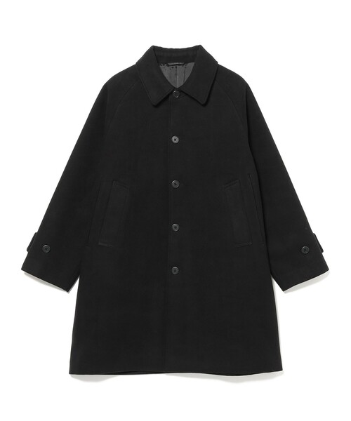 BEAMS(ビームス)の「ワイドフィット フリース ステンカラーコート(ステンカラーコート・メンズ・ブラック/ブラウン・S/M/L/XL)」の12枚目の写真