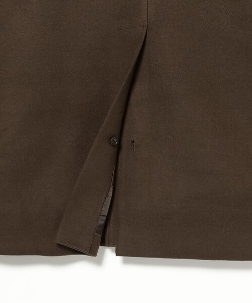 BEAMS(ビームス)の「ワイドフィット フリース ステンカラーコート(ステンカラーコート・メンズ・ブラック/ブラウン・S/M/L/XL)」の9枚目の写真