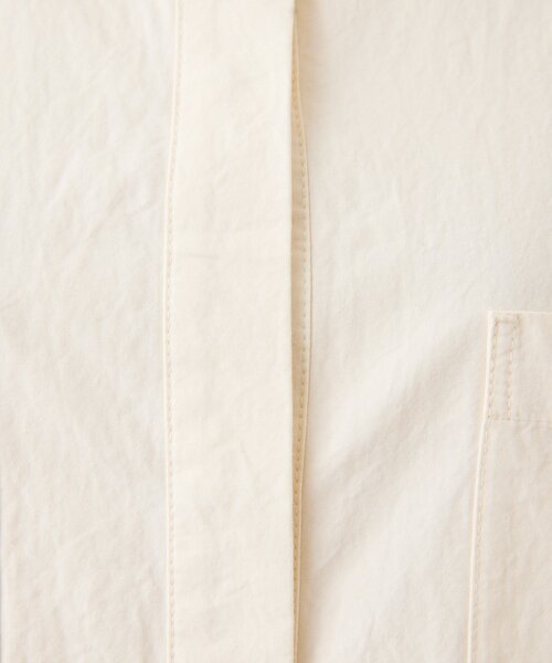 ear PAPILLONNER(イアパピヨネ)の「ビッグサイズシャツ【SUM1 STYLE(スミスタイル)】(シャツ/ブラウス・レディース・アイボリー/サンドベージュ・FREE)」の12枚目の写真