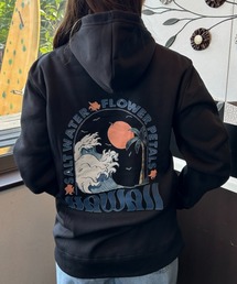 バックプリント ハワイサーフ パーカー