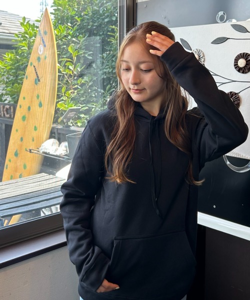 Loco Ocean(ロコオーシャン)の「バックプリント ハワイサーフ パーカー(パーカー・レディース・ピンク/ブラック/クリーム・M/L)」の14枚目の写真