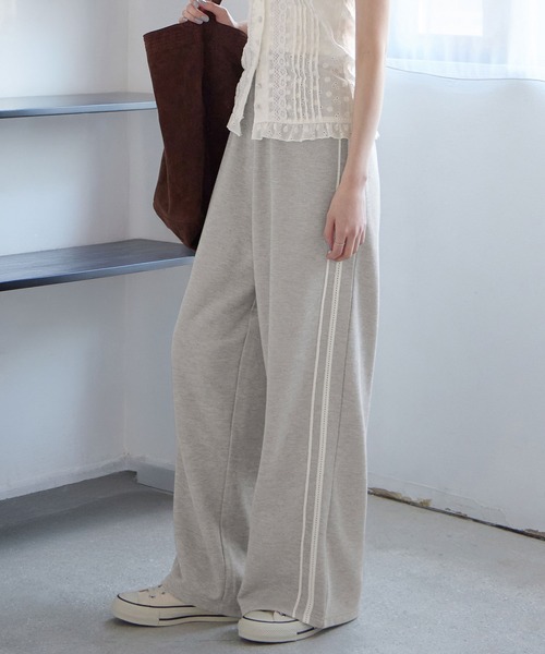 ダブルレーススウェットパンツ（スウェットパンツ）｜CHAN ME