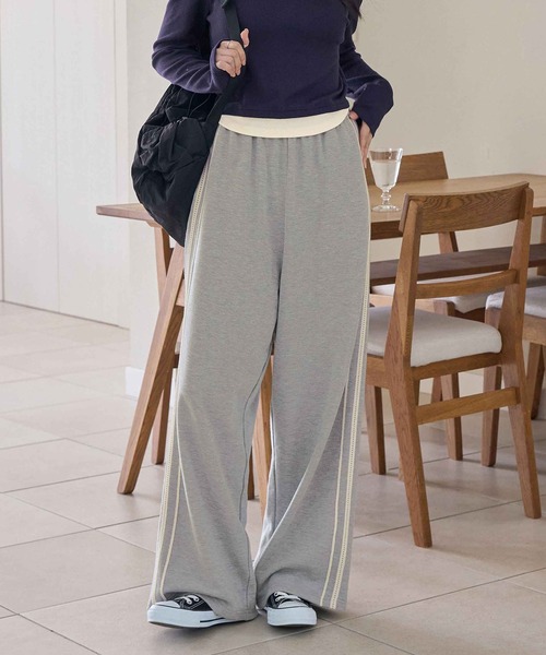 セール】ダブルレーススウェットパンツ（スウェットパンツ）｜CHAN ME