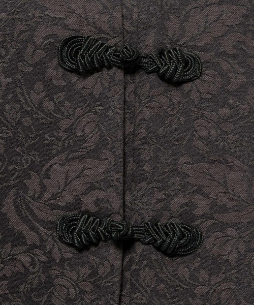 VINTAGEジャガードチャイナショートシャツ(HARE)（シャツ/ブラウス