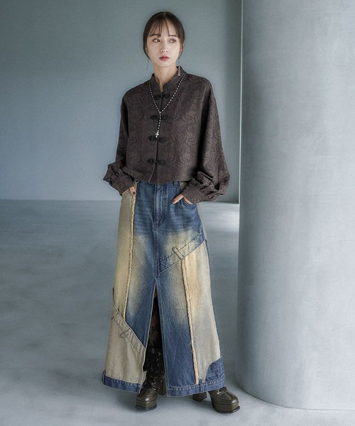 HARE（ハレ）の「VINTAGEジャガードチャイナショートシャツ(HARE
