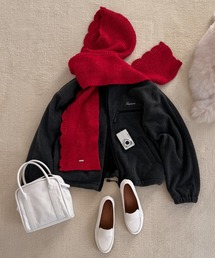 GIUNON | 2way scallop hood muffler / 2wayスカラップフードマフラー(マフラー)