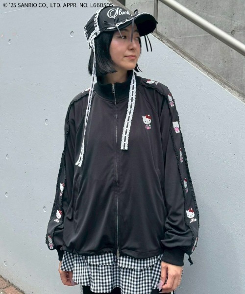 セール】【HELLO KITTY】LINGERIE JERSEY ブルゾン（ブルゾン）｜Candy