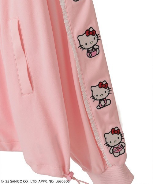 セール】【HELLO KITTY】LINGERIE JERSEY ブルゾン（ブルゾン）｜Candy