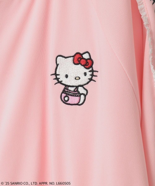 Candy Stripper（キャンディストリッパー）の「【HELLO KITTY】LINGERIE JERSEY ブルゾン（ブルゾン・レディース・ブラック/ピンク/レッド・FREE）」の18枚目の写真