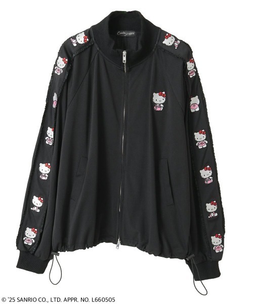 セール】【HELLO KITTY】LINGERIE JERSEY ブルゾン（ブルゾン）｜Candy