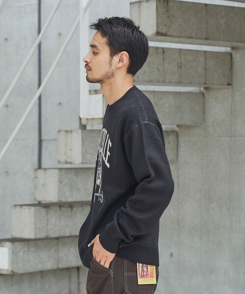 セール】ドッグジャガードニットプルオーバー（ニット/セーター