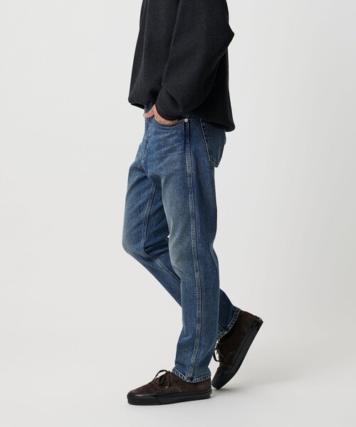 BEAUTY&YOUTH UNITED ARROWS(ビューティーアンドユースユナイテッドアローズ)の「L∞Plus シェービング 5ポケット デニム パンツ NO.3(デニムパンツ・メンズ・ネイビー/コバルトブルー/ブラック・32inch/34inch/30inch/28inch)」の5枚目の写真