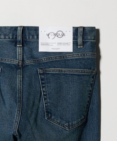 BEAUTY&YOUTH UNITED ARROWS(ビューティーアンドユースユナイテッドアローズ)の「L∞Plus シェービング 5ポケット デニム パンツ NO.3(デニムパンツ・メンズ・ネイビー/コバルトブルー/ブラック・32inch/34inch/30inch/28inch)」の14枚目の写真