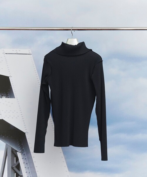 トップス kotohayokozawa CRISP HIGH NECK TOP - kotohayokozawa (コトハヨコザワ) - tops