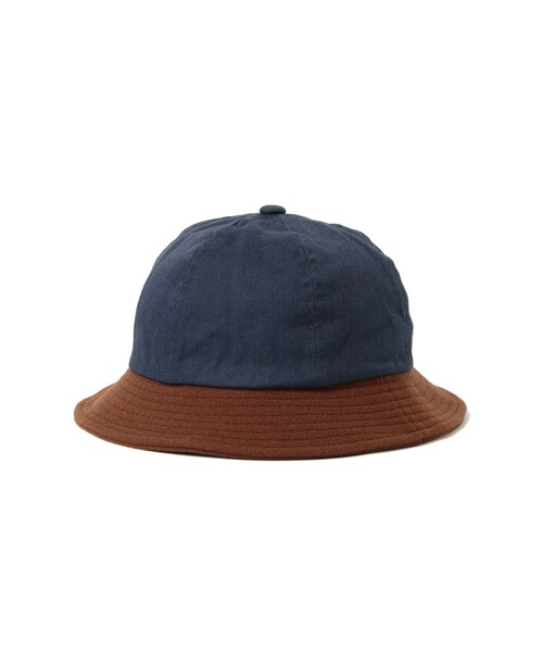 BEAMS（ビームス）の「マテリアル ミックスハット（ハット・メンズ・ネイビー/ベージュ/グレー・ONE SIZE）」の3枚目の写真