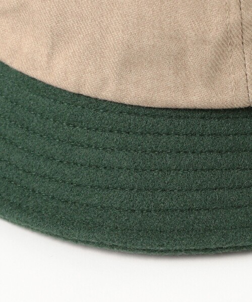 BEAMS（ビームス）の「マテリアル ミックスハット（ハット・メンズ・ネイビー/ベージュ/グレー・ONE SIZE）」の7枚目の写真