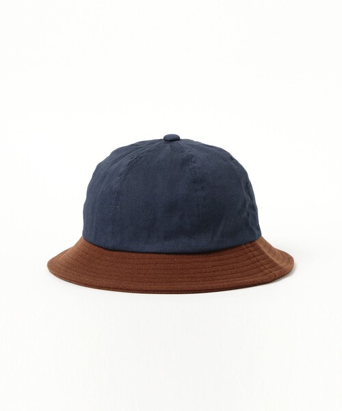 BEAMS（ビームス）の「マテリアル ミックスハット（ハット・メンズ・ネイビー/ベージュ/グレー・ONE SIZE）」の9枚目の写真