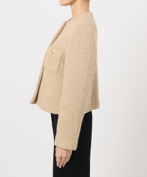 Tweed ブレザー 1（ノーカラージャケット）｜Deuxieme Classe