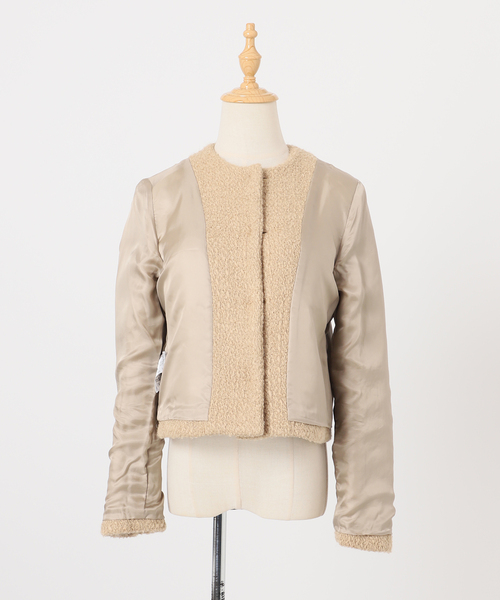 Tweed ブレザー 1（ノーカラージャケット）｜Deuxieme Classe
